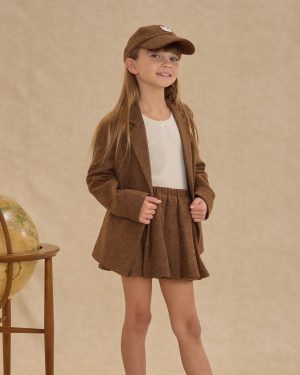 Double Breasted Blazer || Rustic Plaid