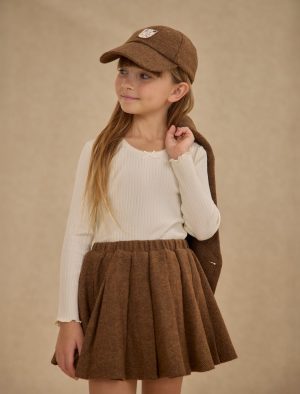 Ribbed Long Sleeve || Ivory