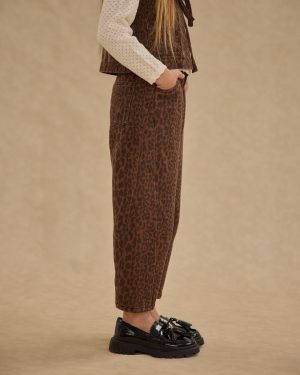 Barrel Pant || Leopard