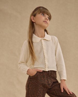 Rio Cardigan || Ivory