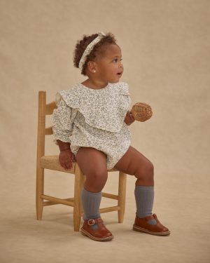 Winnie Romper || Blue Vines