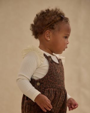 Shoulder Ruffle Bodysuit || Ivory