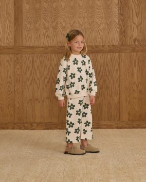 Wide Leg Sweatpant || Daisy