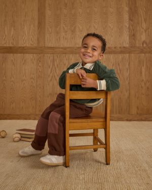 Collared Sweatshirt || Green