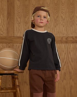 Jersey Long Sleeve Tee || Black