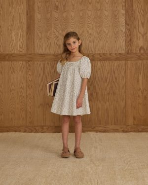 Sabrina Mini Dress || Blue Vines