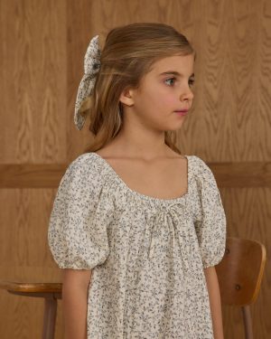 Oversized Bow || Blue Vines