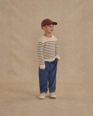 Jacques Sweater || Black Stripe