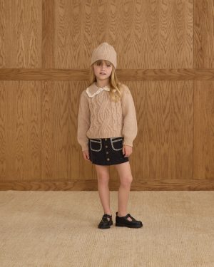 Alice Sweater || Heathered Antique