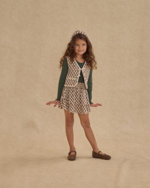 Quilted Vest || Harvest Floral