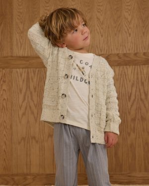 Wynn Cardigan || Oatmeal Speckle