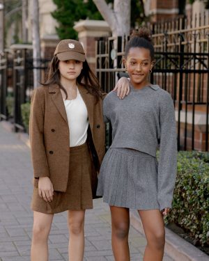 Pleated Skirt || Rustic Plaid