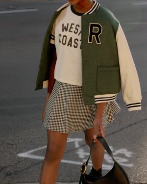 Varsity Jacket || Green