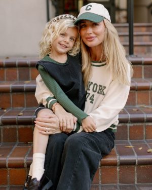 V-Neck Overall Dress || Washed Black