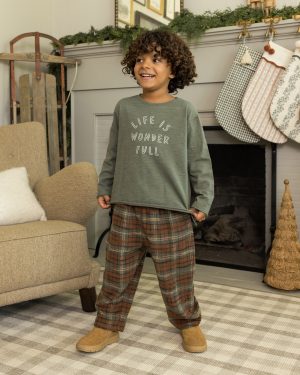 Palmer Pant || Holiday Plaid