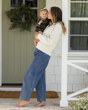 Freya Romper || Blossom Embroidery