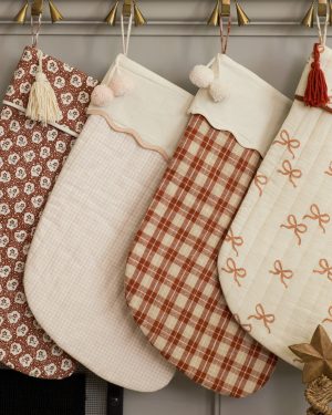 Christmas Stocking || Ruby Bows