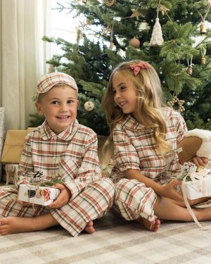 Ruffle Pajamas || Holiday Flannel