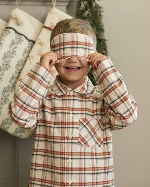 Sleep Mask || Holiday Flannel