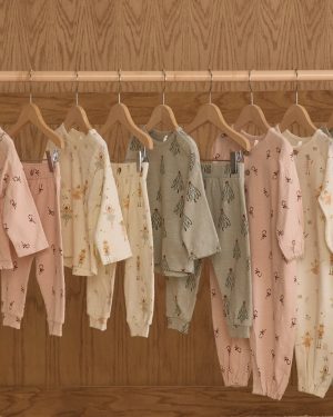 Long Sleeve Tee + Pant Set || Trees