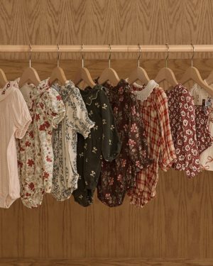 Cora Romper || Winter Floral