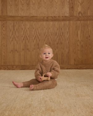 Aspen Sweater || Toffee Boucle