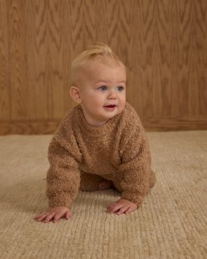 Aspen Sweater || Toffee Boucle