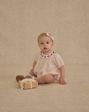 Little Knot Headband || Petal Gingham