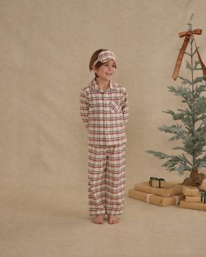 Long Sleeve Pajamas || Holiday Flannel