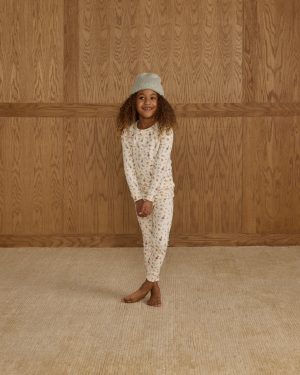 Organic Long Sleeve Pajama Set || Festive