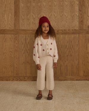 Knit Lounge Set || Heathered Petal