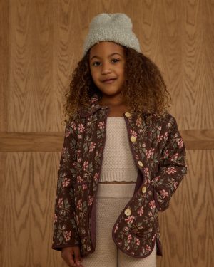 Clara Coat || Winter Floral