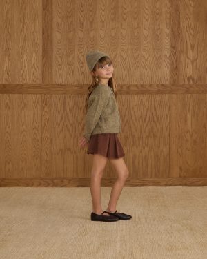 Fuzzy Cardigan || Evergreen