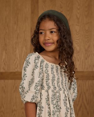 Della Dress || Green Vines