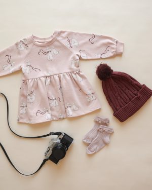 Raglan Dress || Poodles
