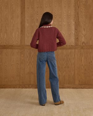 Baggy Wide Leg Pant || Indigo Denim