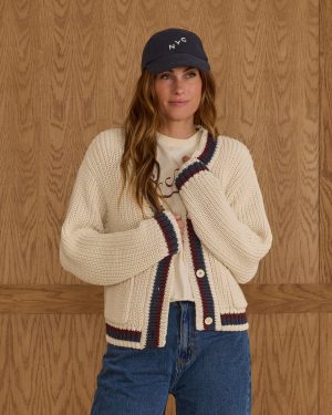 Collegiate Cardigan | Natural
