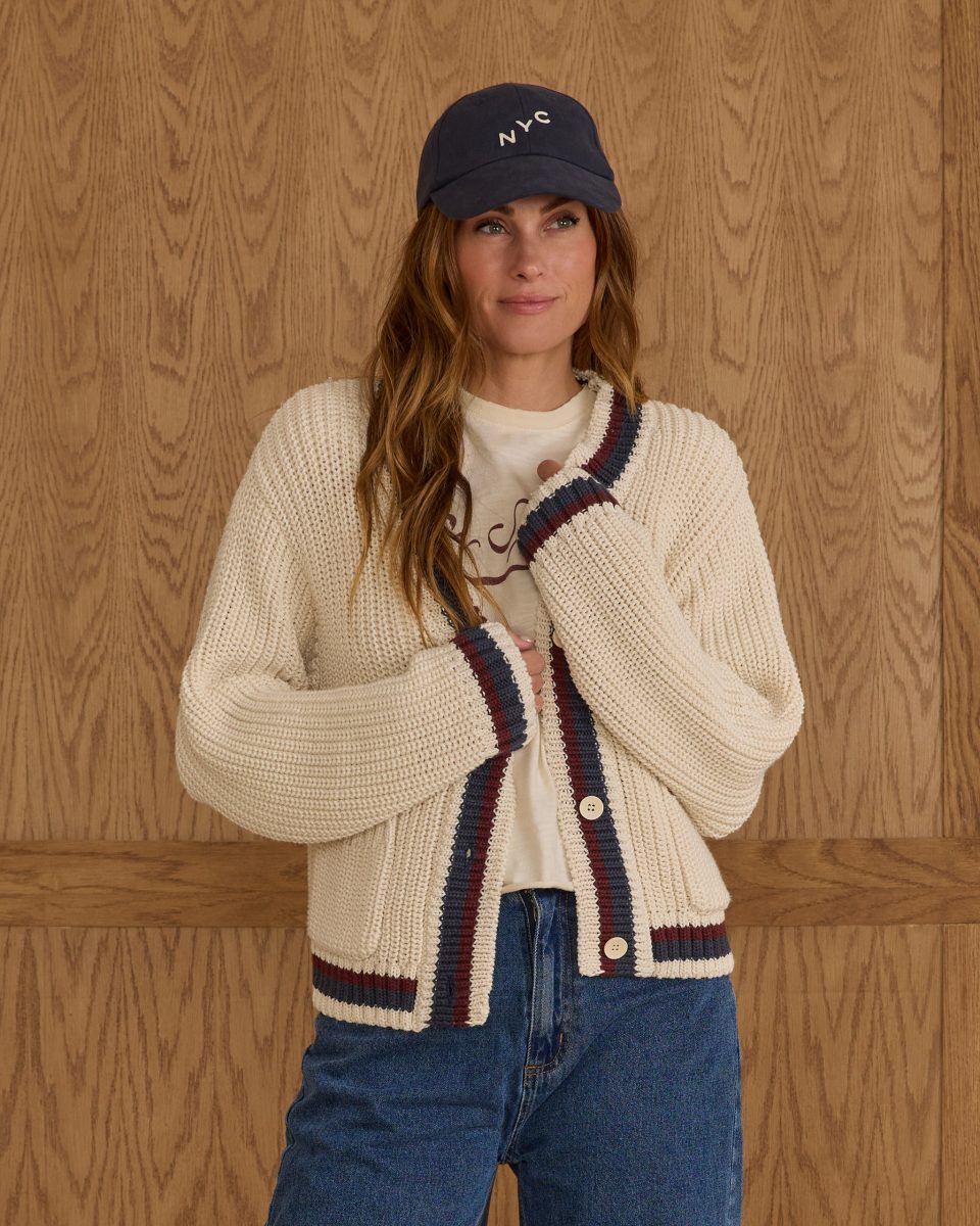 Collegiate Cardigan | Natural