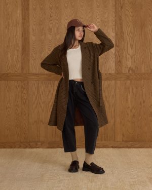 Trench Coat || Brown