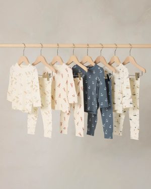 Long Sleeve Pajamas || Anchors