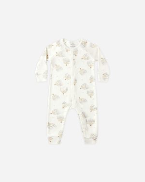 Organic Long John Pajamas || Hanukkah