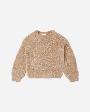 Aspen Sweater || Toffee Boucle