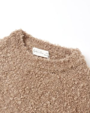 Aspen Sweater || Toffee Boucle