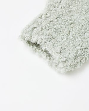 Aspen Sweater || Pistachio Boucle