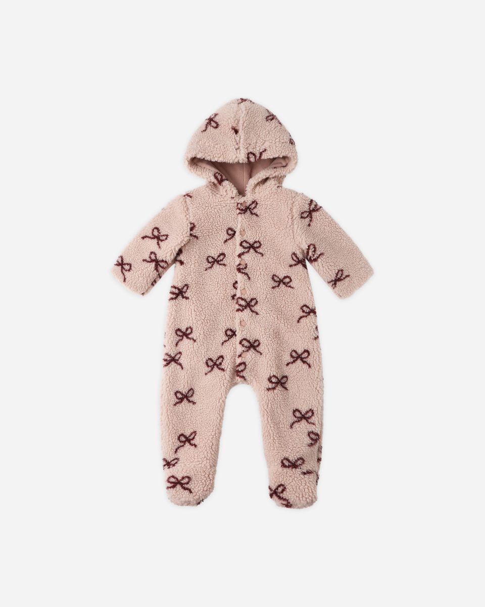Fleece Jumpsuit || Bows