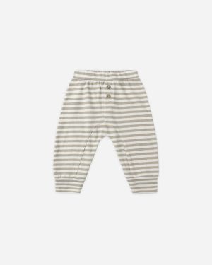 Baby Cru Pant || Stone Stripe