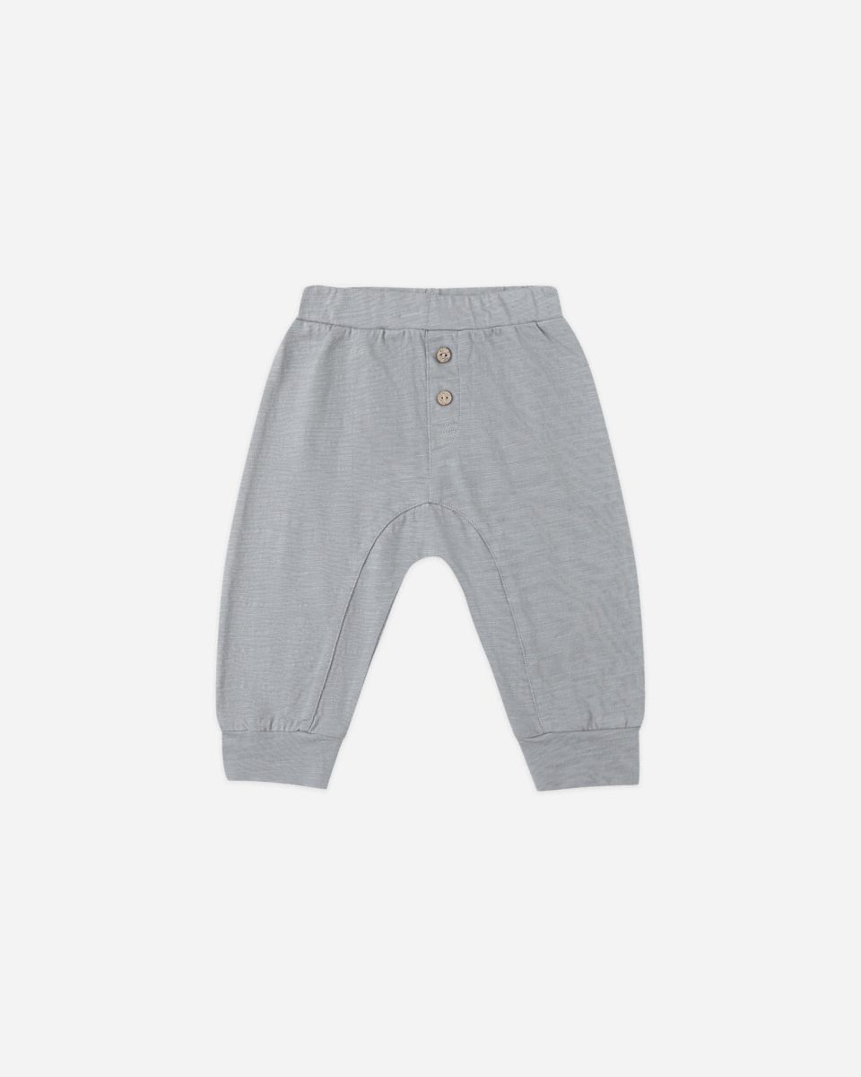Baby Cru Pant || Dusty Blue