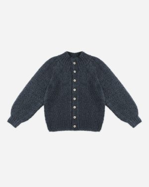Tulip Cardigan || Navy