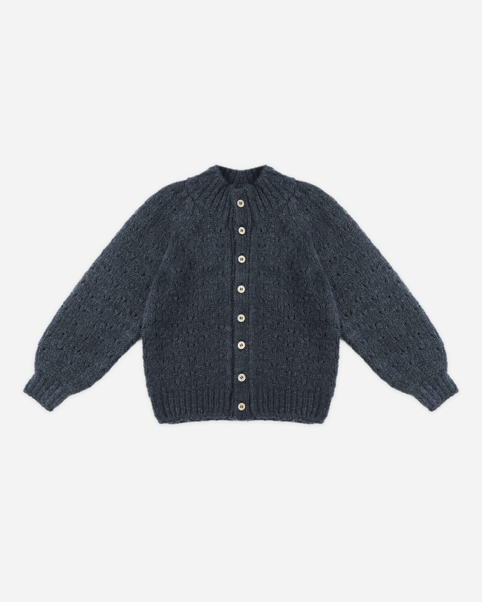 Tulip Cardigan || Navy