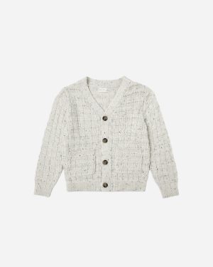 Wynn Cardigan || Oatmeal Speckle